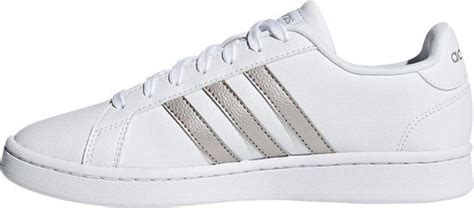 adidas schoenen dames wit met zilver